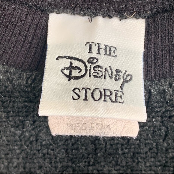 Vintage Mickey Mouse Disney Crewneck Sweatshirt Adult Medium 90s Fleece Sweater - Picture 4 of 7